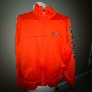 NWOT - YSM Red Under Armour zip up